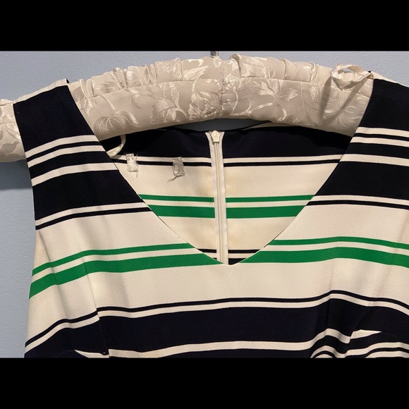 Dress Barn Dress Set Navy & Green - Picture 4 of 7